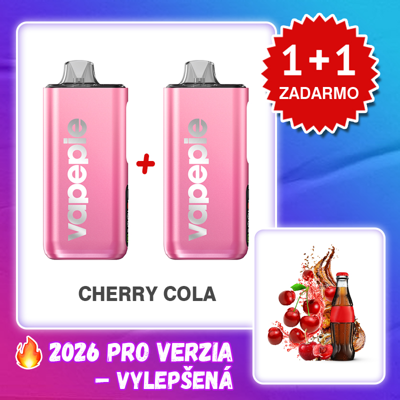 💥Akcia 1+1 ZADARMO!🔥VAPEPIE PRO 40000 Potiahnutí