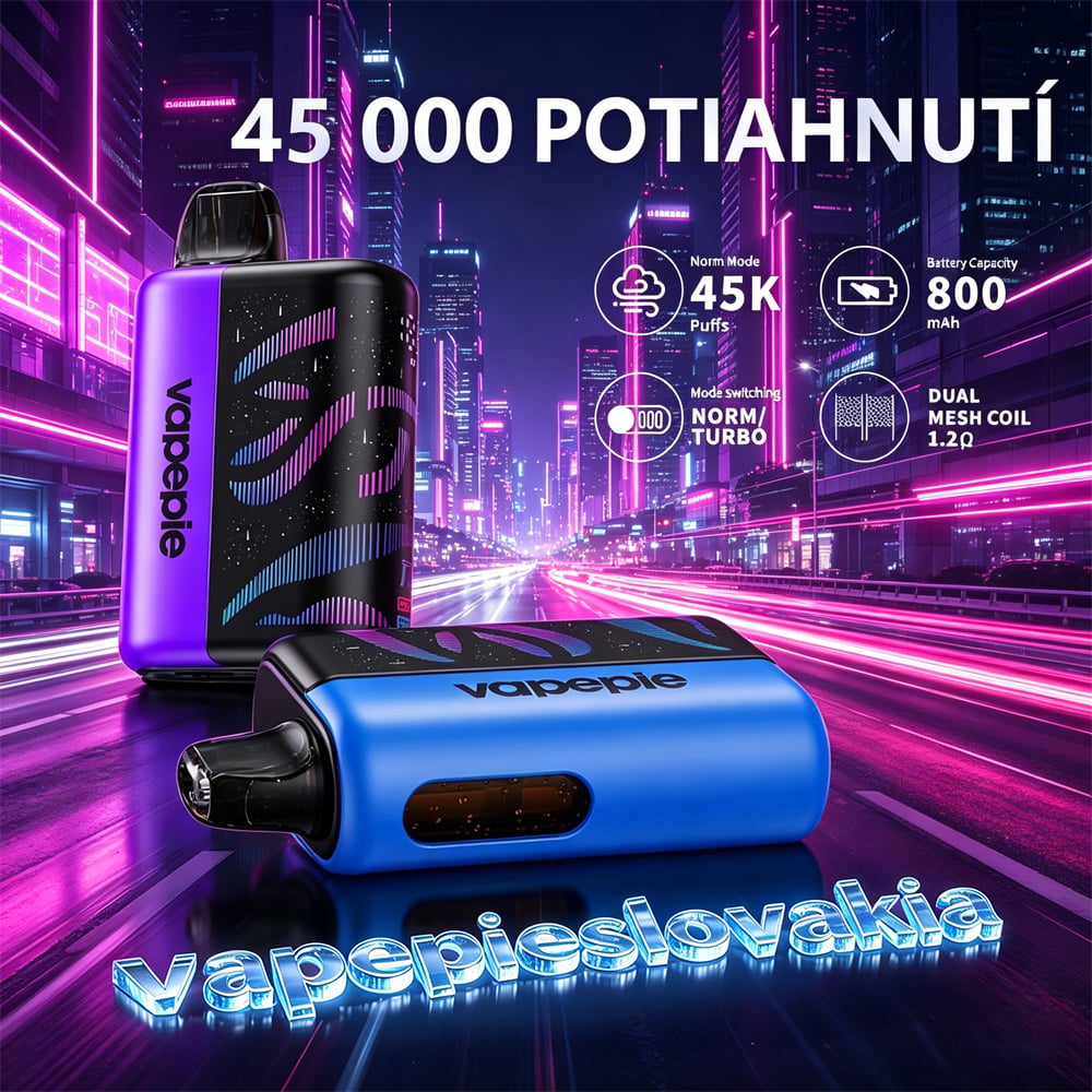 ​💥Akcia 1+1 ZADARMO! Melónový Ľad ⭐ VAPEPIE Galactic Gleam 45000