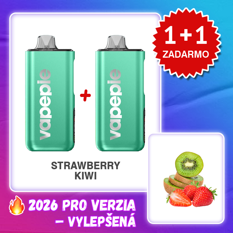 💥Akcia 1+1 ZADARMO!🔥VAPEPIE PRO 40000 Potiahnutí