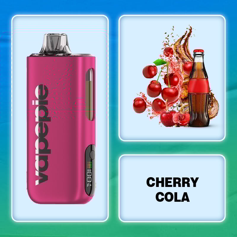 Třešňová kola & VAPEPIE Max 40000 PUFFS