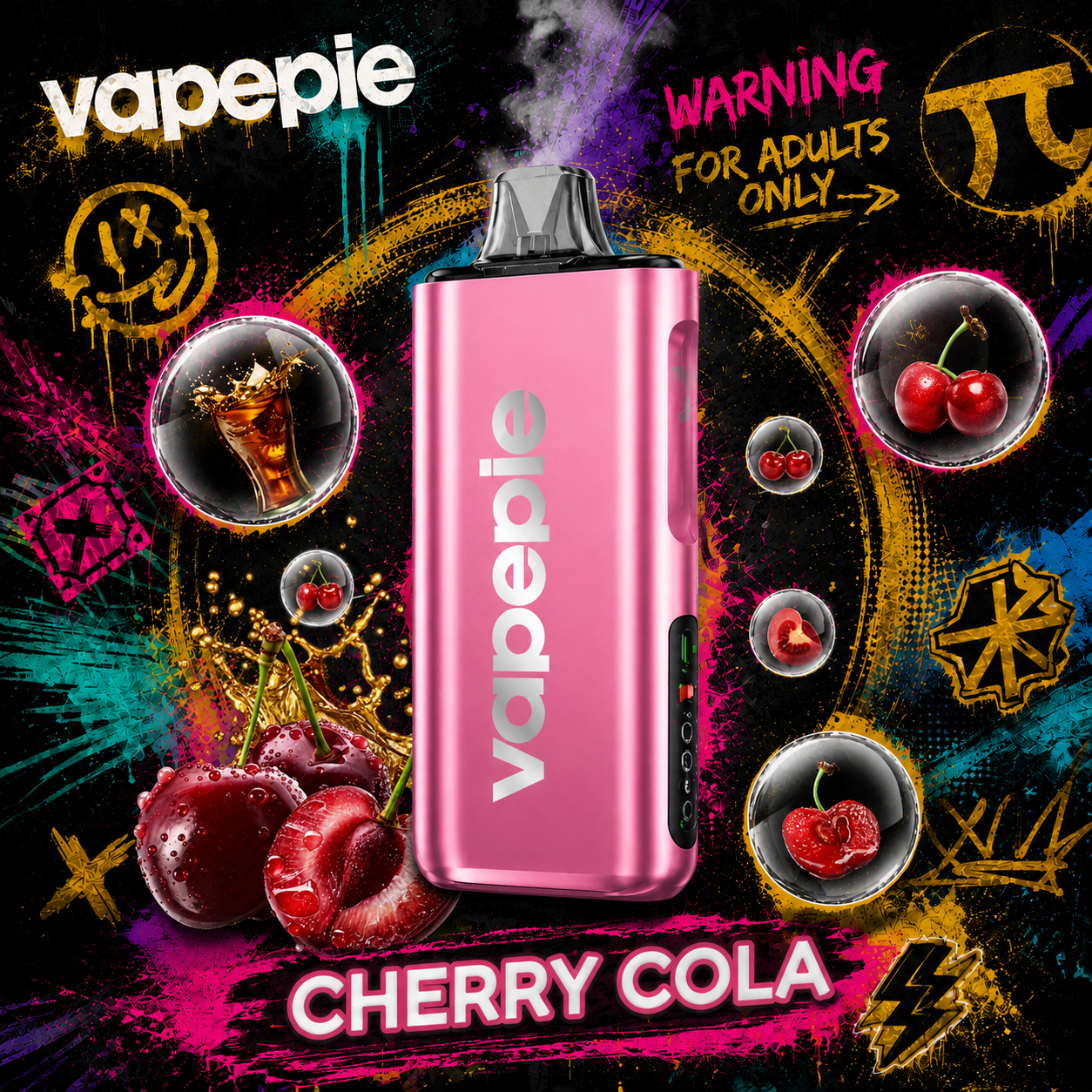 Vapepie 40000 Pro - CseresznyeKóla ízű