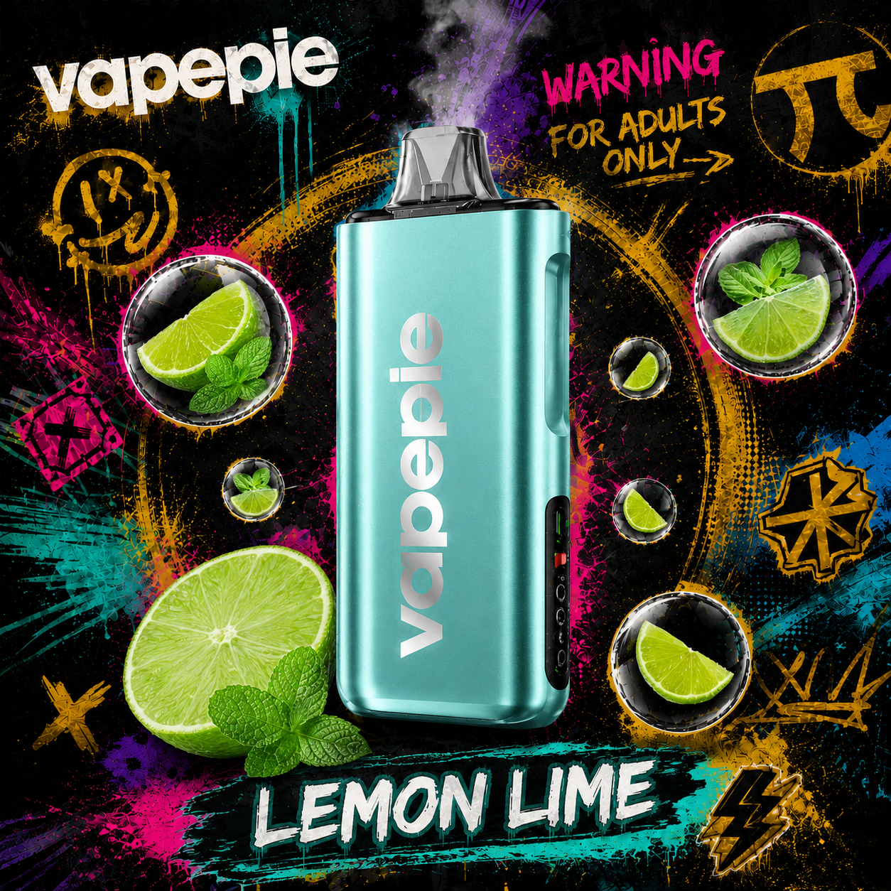 Vapepie 40000 Pro - LimeLöket ízű