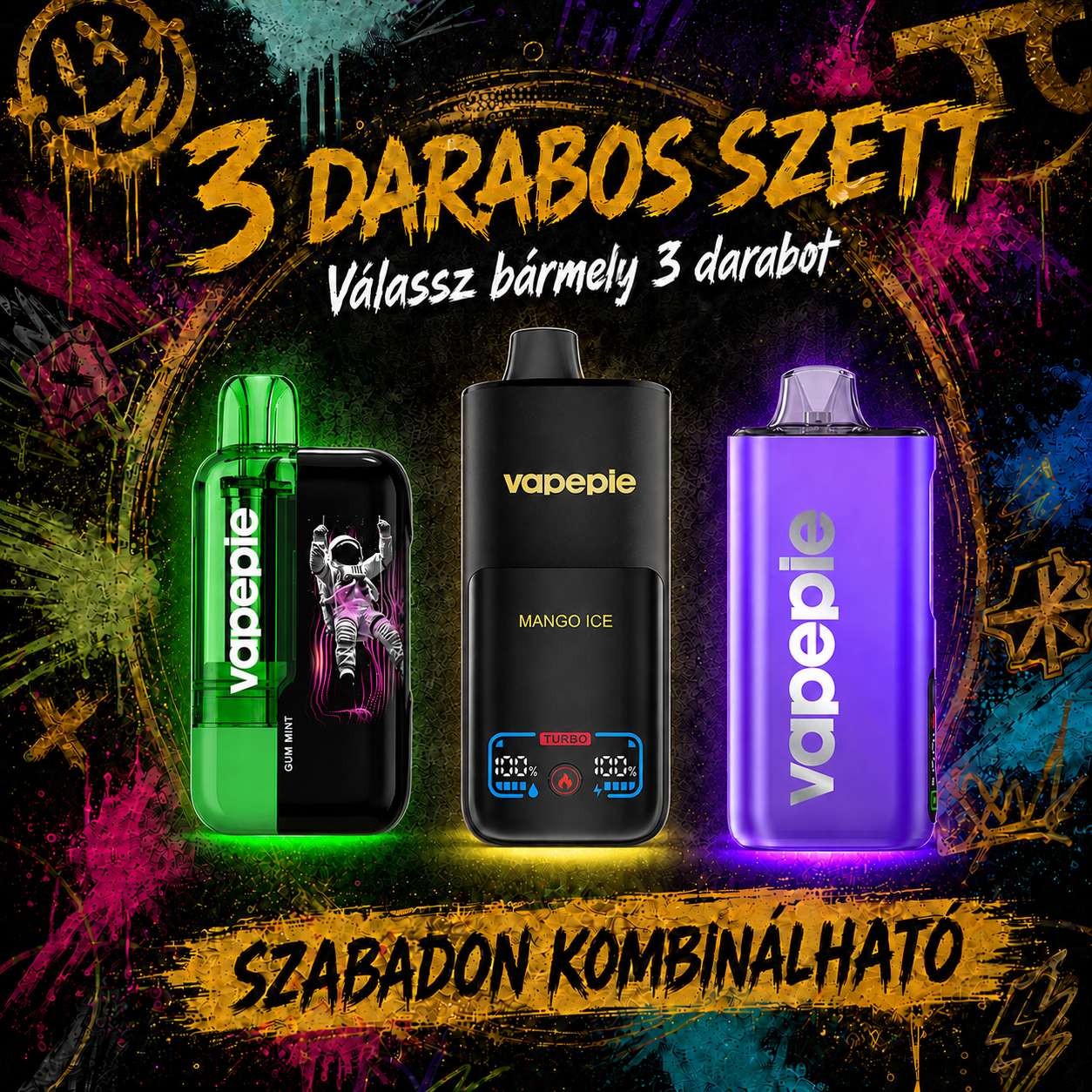 Akciós 3 db-os csomag (30K / 40K / 70K)