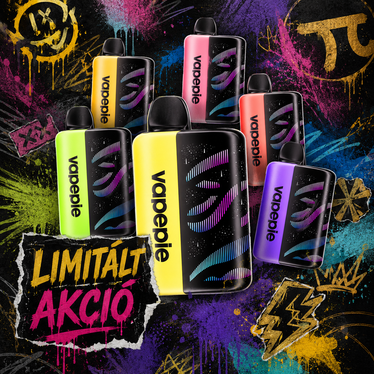 Akciós ár -- Vapepie 35000 PUFFS