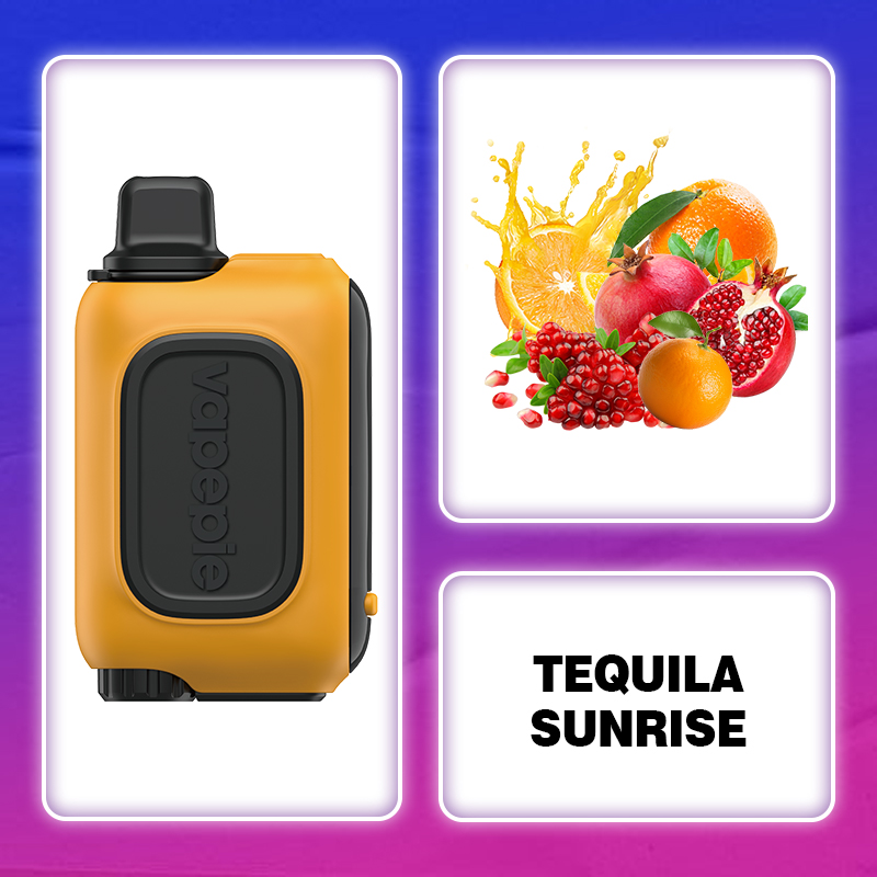 Tequila Sunrise & Vapepie RO 15000 INHALĂRI