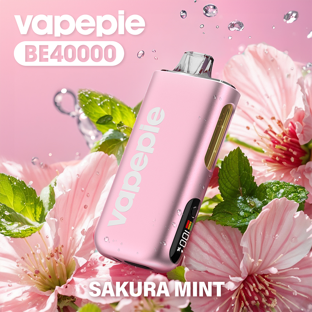 🔥VAPEPIE Max 40000 PUFFS (potáhnutí) - 💥První ultratenký Vape na světě s velkou kapacitou💥