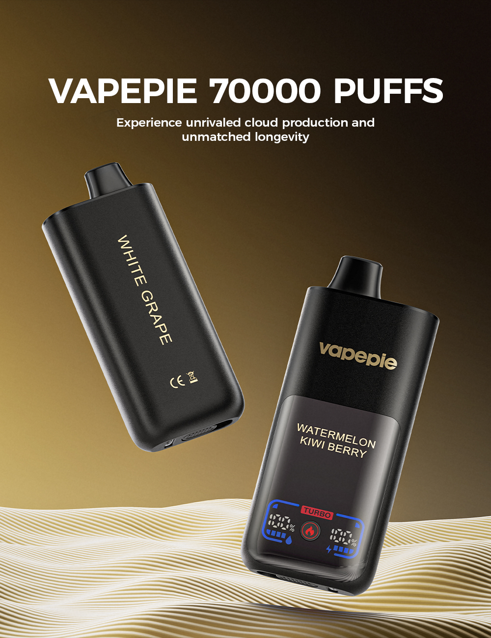 VAPEPIE Mega 70000 PUFFS - term&eacute;k megjelen&iacute;t&eacute;se
