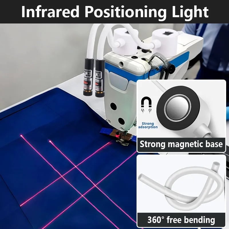 🏆LAST DAY 49% OFF - Magnetic Quilting Laser Guide for Sewing Machines