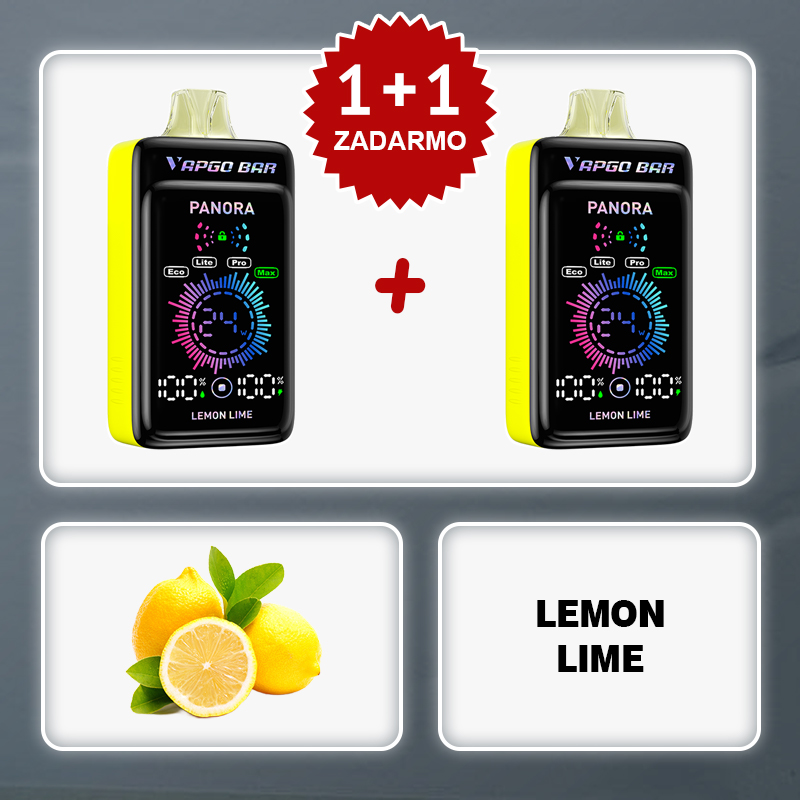 💥Akcia 1+1 ZADARMO!✨Vapgobar Panora 25000 PUFFS