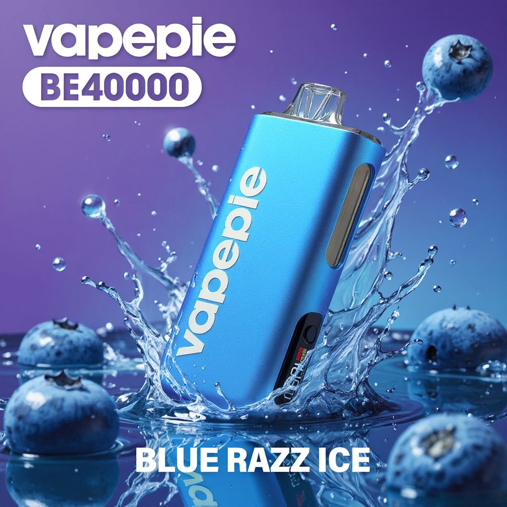 VAPEPIE Max 40000 PUFFS & Áfonya jég íz