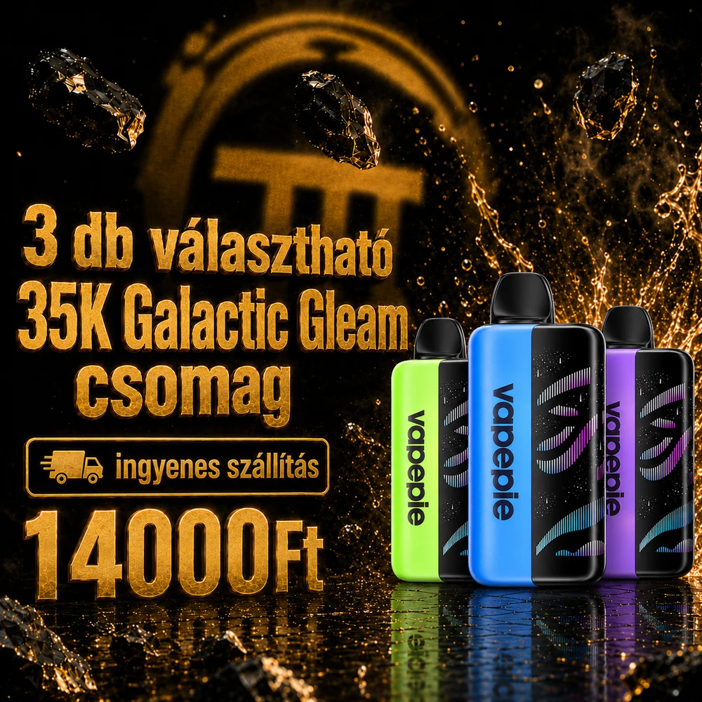 3 db választható 35K Galactic Gleam – ingyenes szállítás