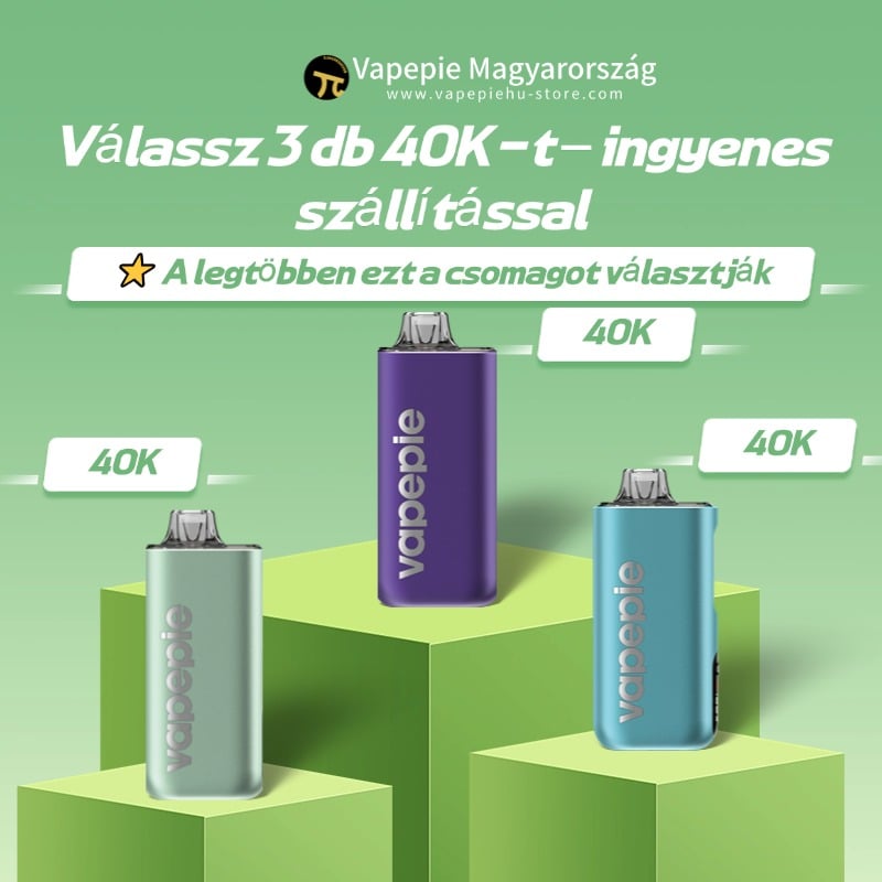 🔥 Válassz 3 db 40K Max-t – ingyenes szállítással