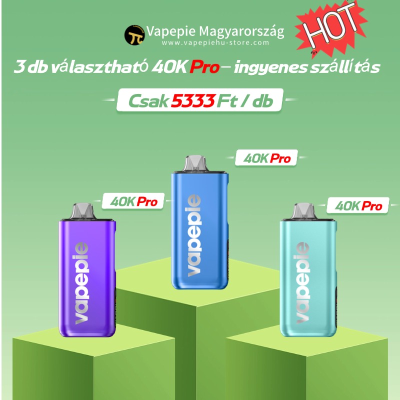 3 db választható 40K Pro – ingyenes szállítás