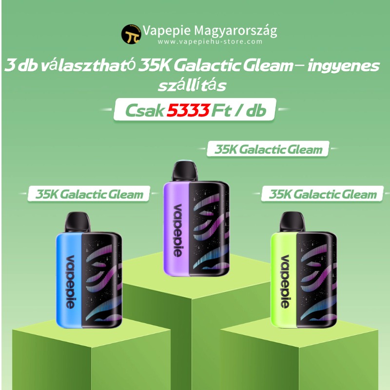 3 db választható 35K Galactic Gleam – ingyenes szállítás