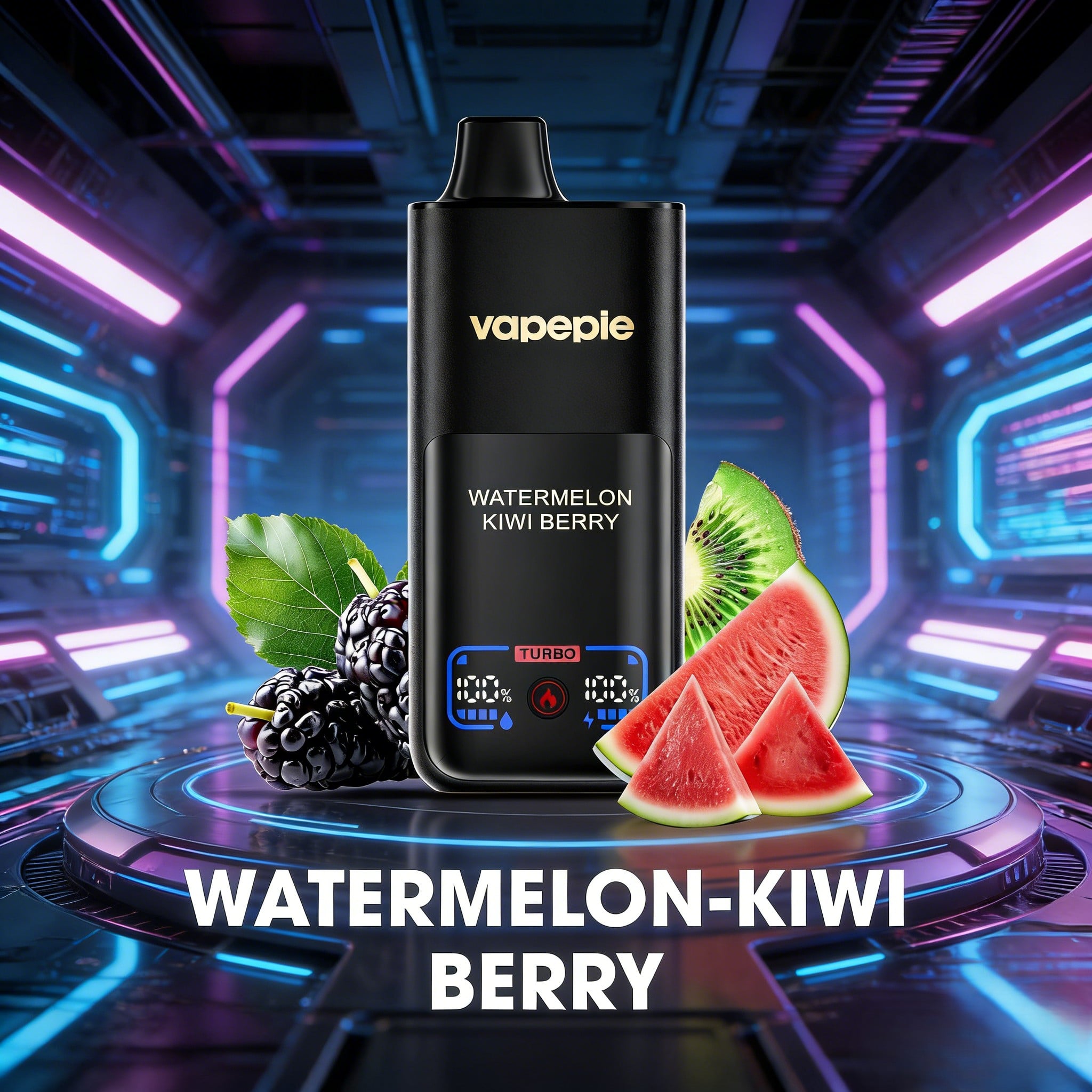 Watermelon Kiwi Berry | 70000 Puffs Rechargeable Disposable Vape