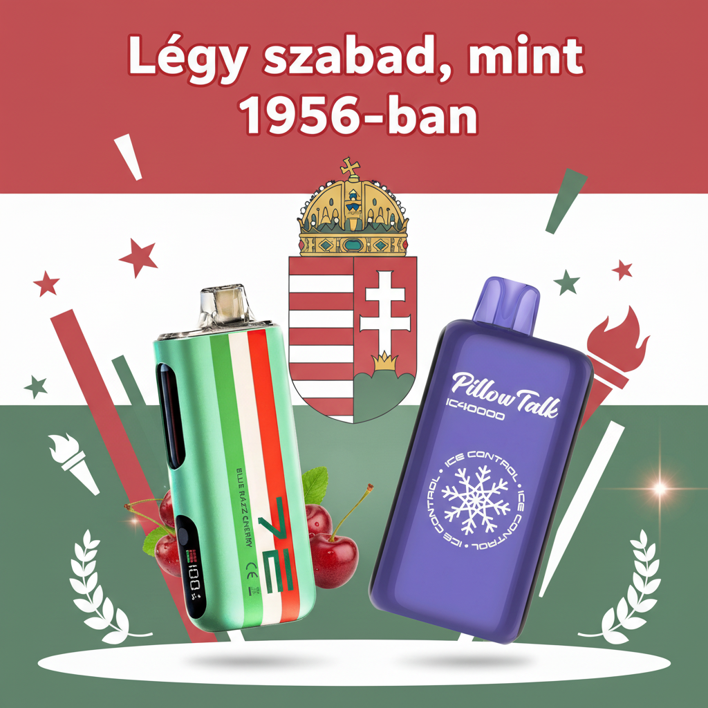 🎉 Vapepie limitált szett! Ünnepeld a szabadság szellemét a prémium és bestsellerek párosával!