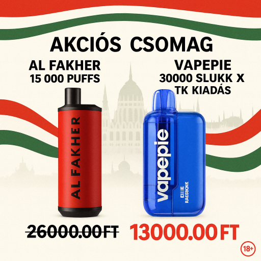 DTL Prémium Vape Kombó – Intenzív gőz & ízek