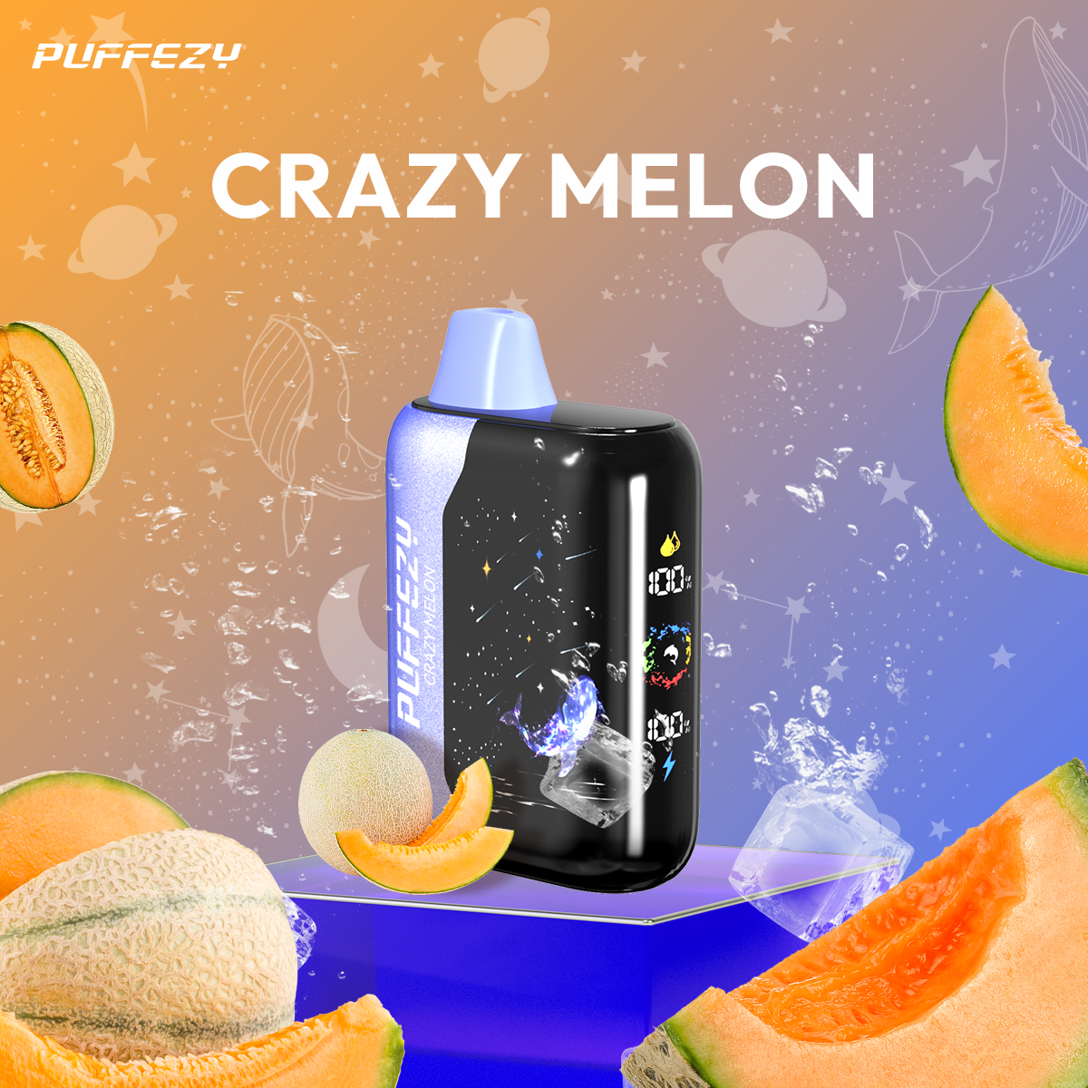 🔥PUFFEZY planet X 25000 PUFFS