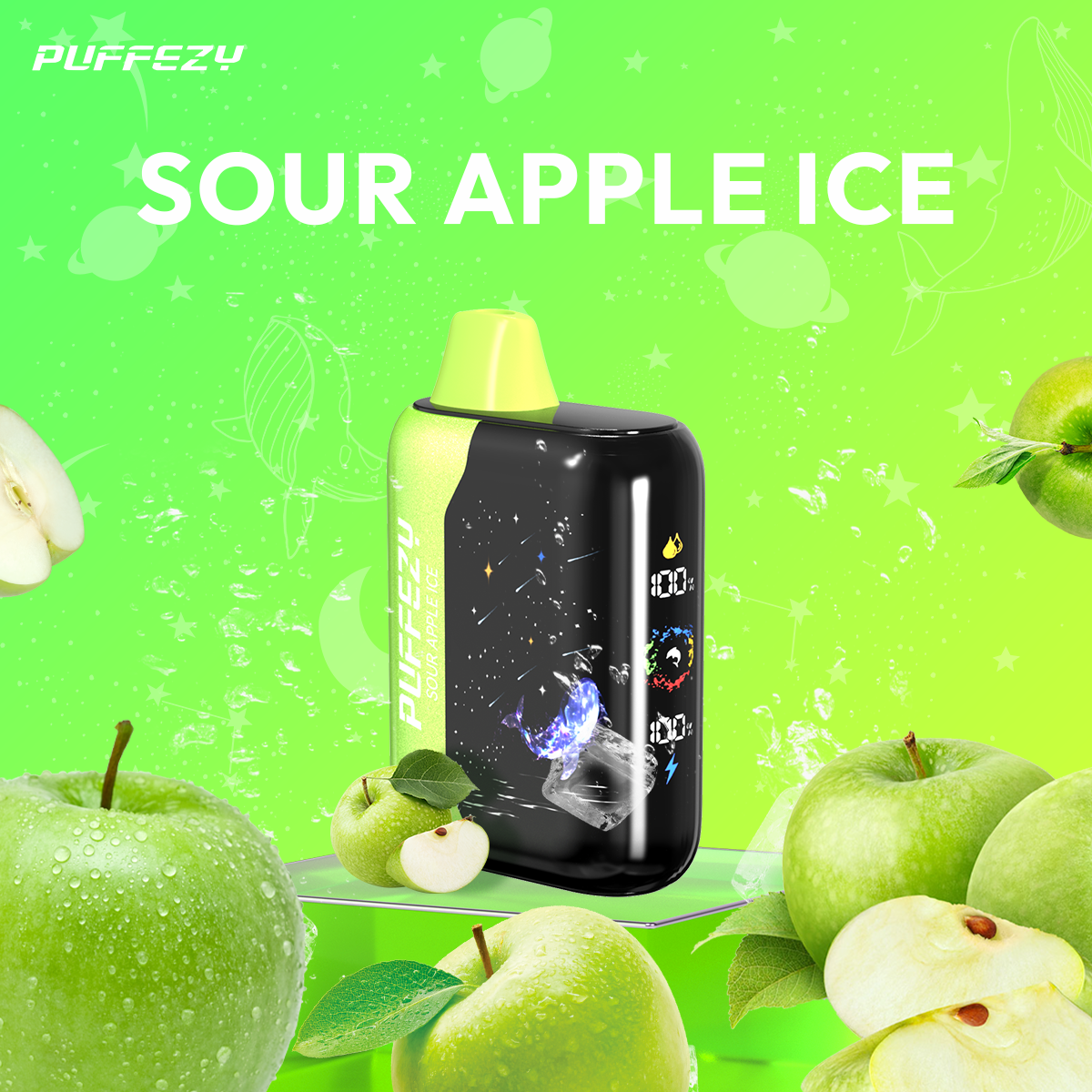 🔥PUFFEZY planet X 25000 PUFFS