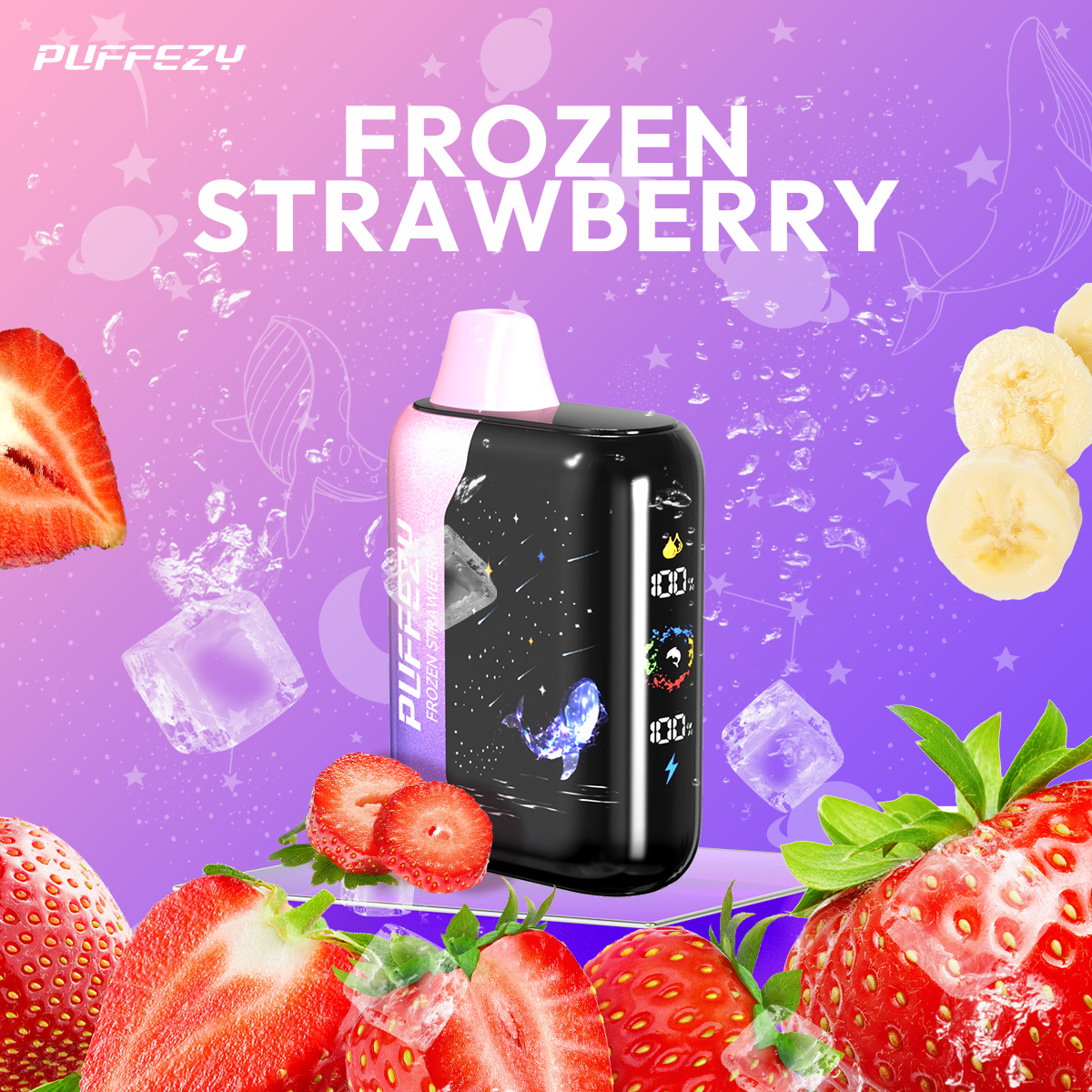 🔥PUFFEZY planet X 25000 PUFFS