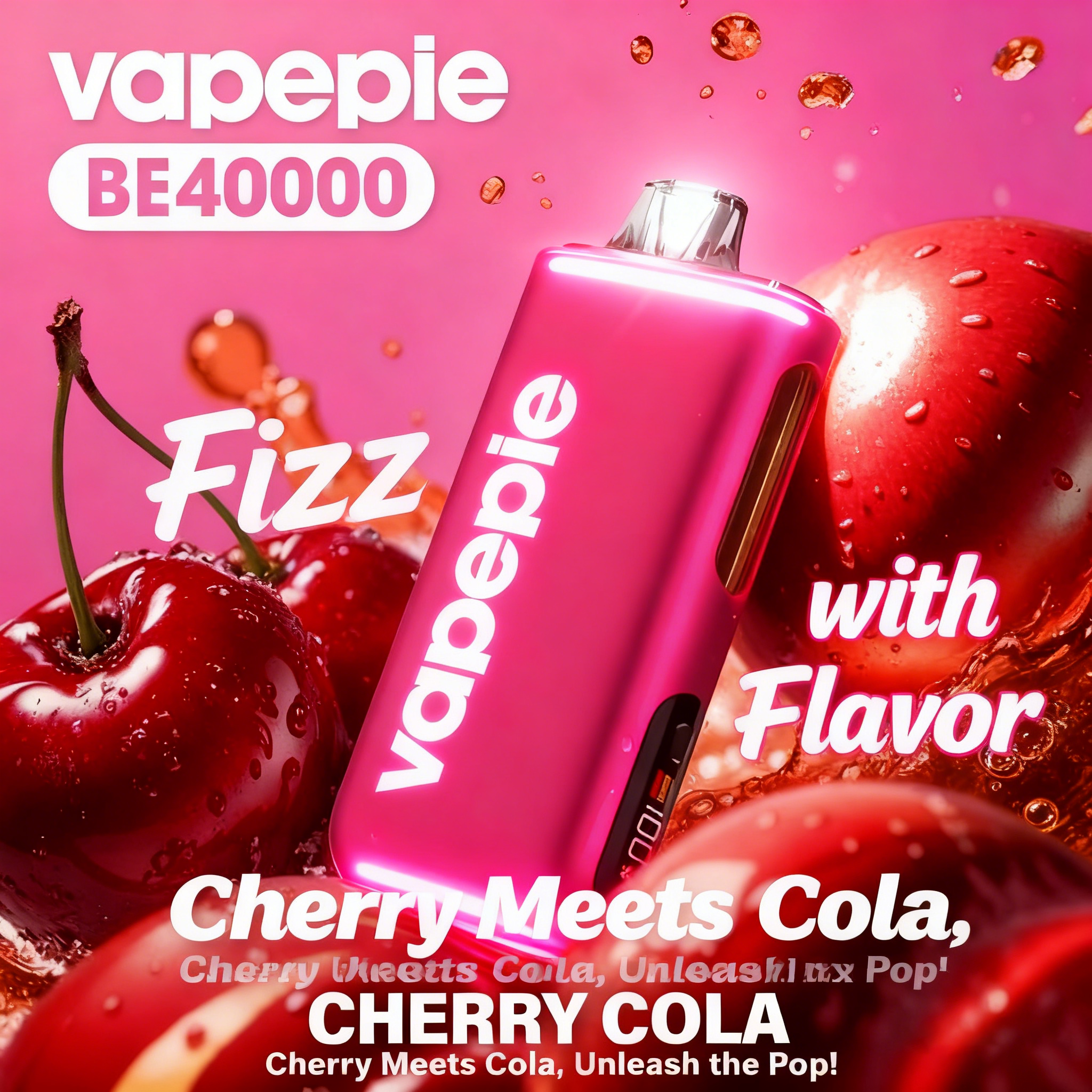🔥Vapepie Max 40000 Cseresznyés ízű kóla