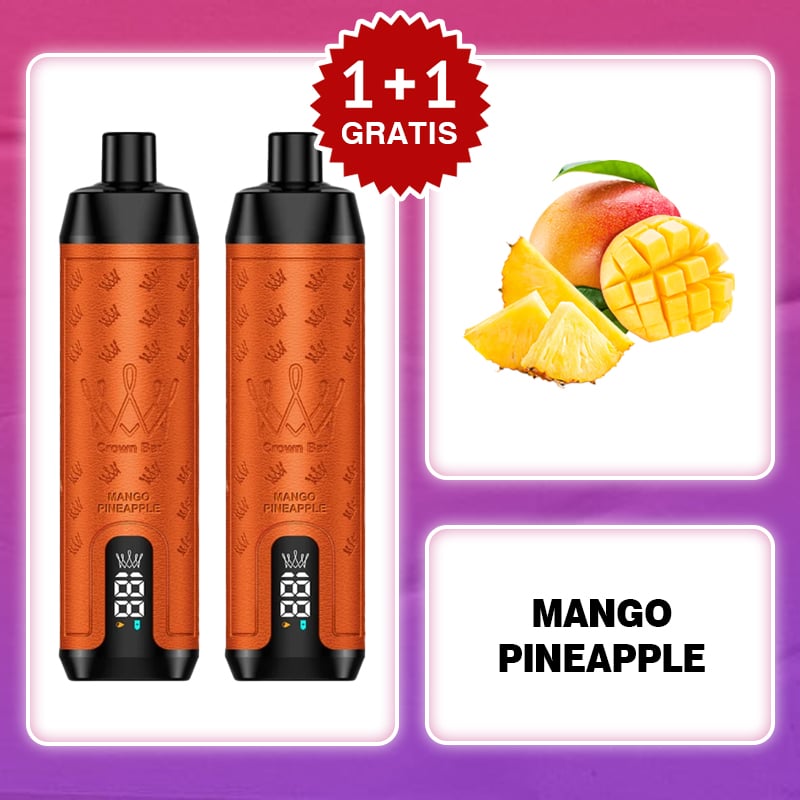 🎉Promocja 1+1 GRATIS!🎉🔥AlFAKHER 12000 PUFFS Crown Bar- 15 smaków