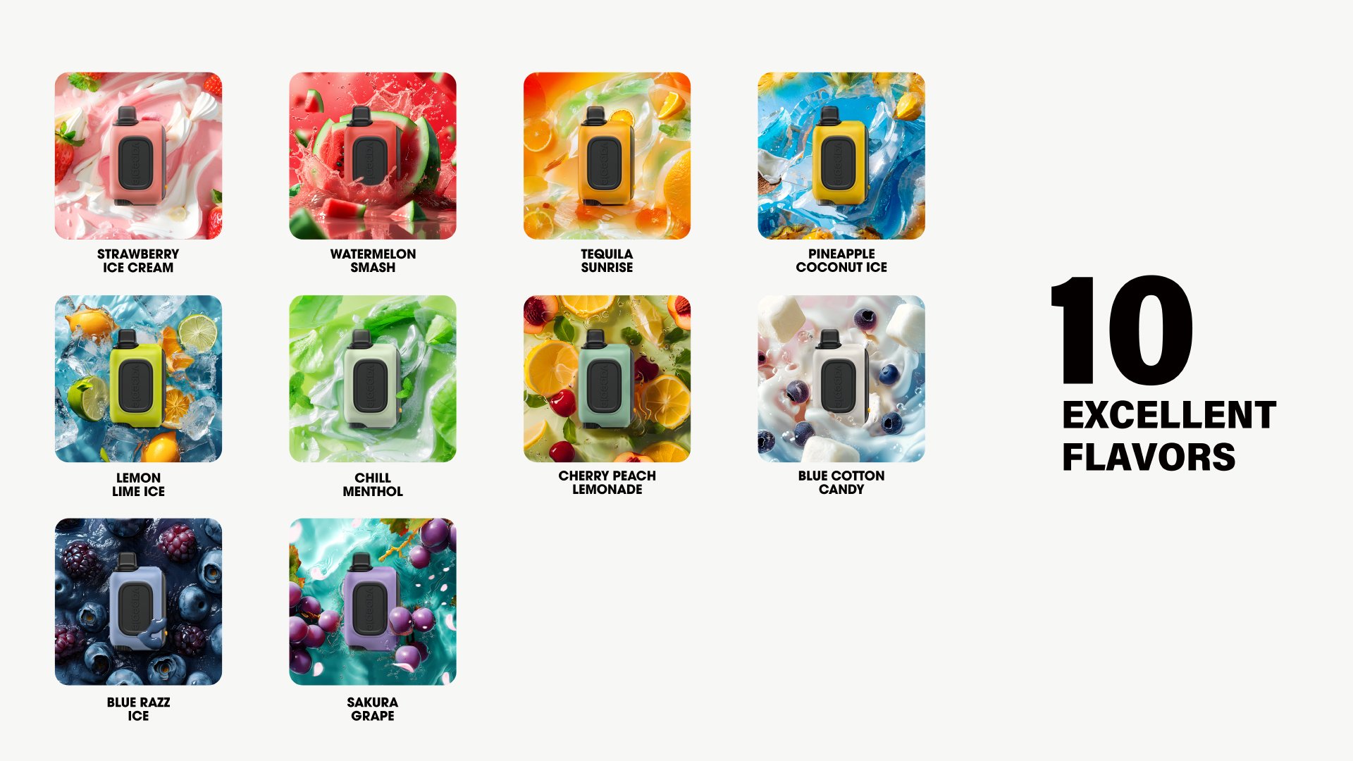 Vapepie RO 15000 šluků příchuť Mango Ice – ovocná chuť s ledovým nádechem