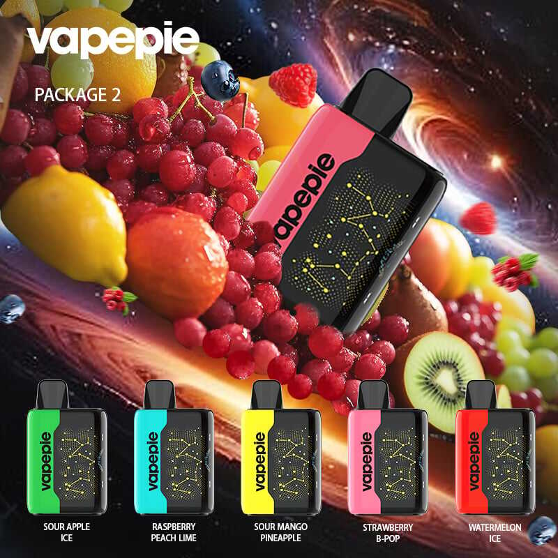 ✨VAPEPIE 25000 Pufuri - Ecranul Curbat Star Sky (🌌 Oferta specială de astăzi)