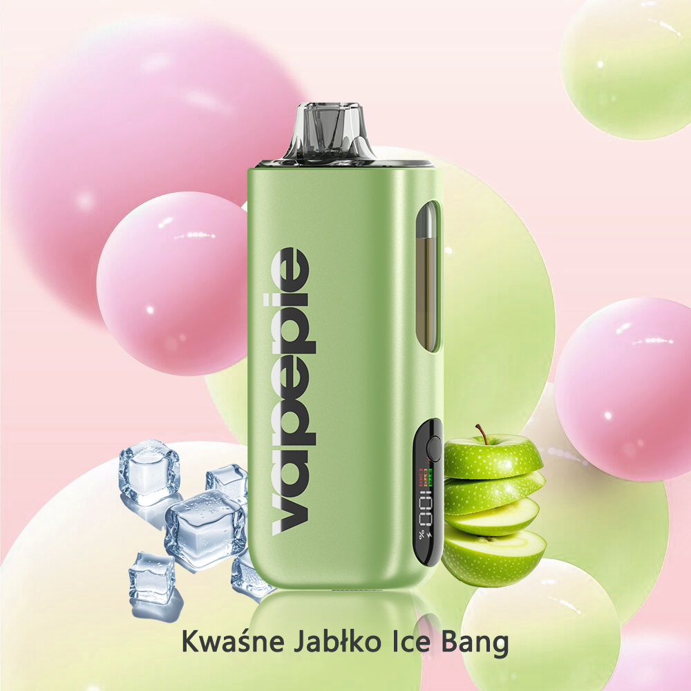 VAPEPIE 40000 MAX - Kwaśne Jabłko Ice Bang