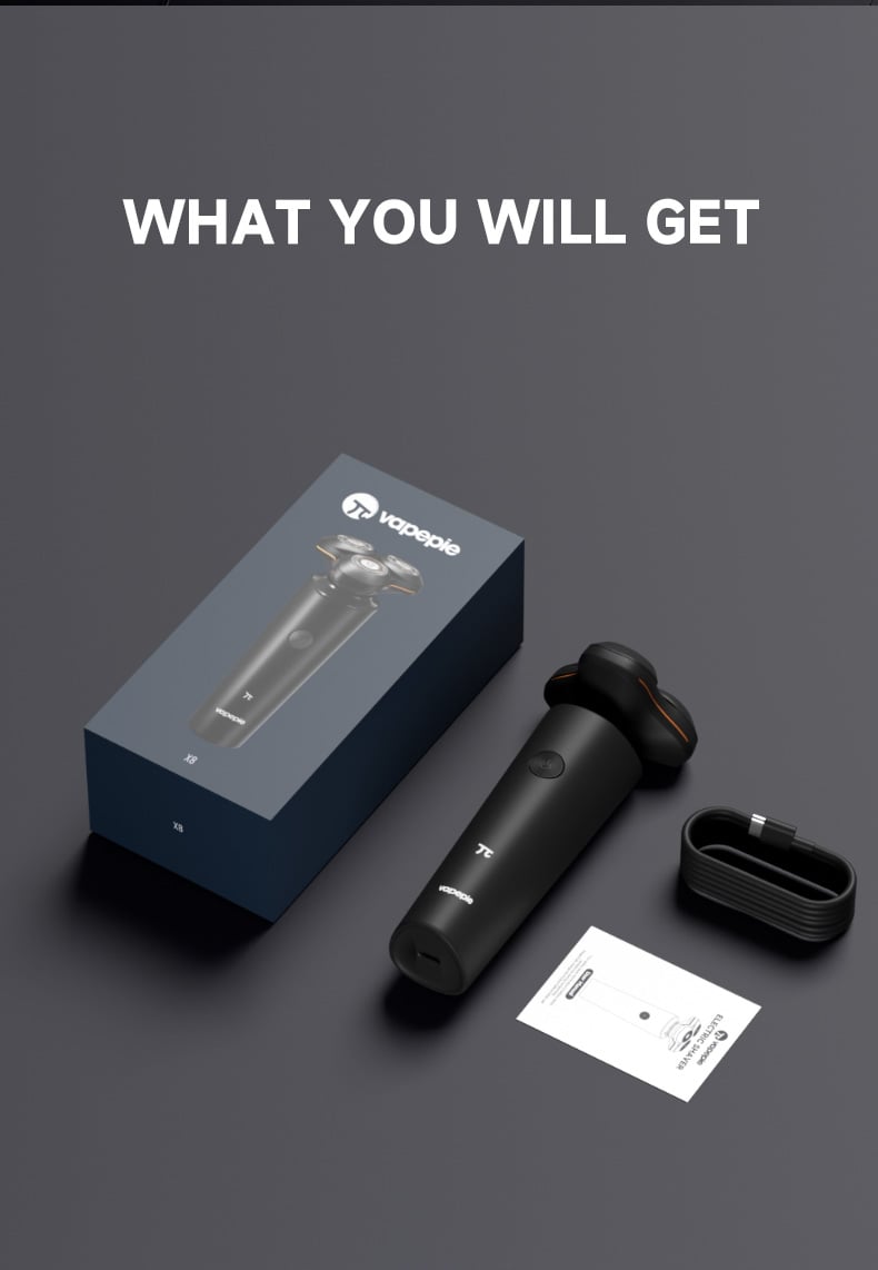 VAPEPIE X8 elektromos forg贸borotva 鈥?prec铆zi贸s 谩pol谩s egyszer疟en