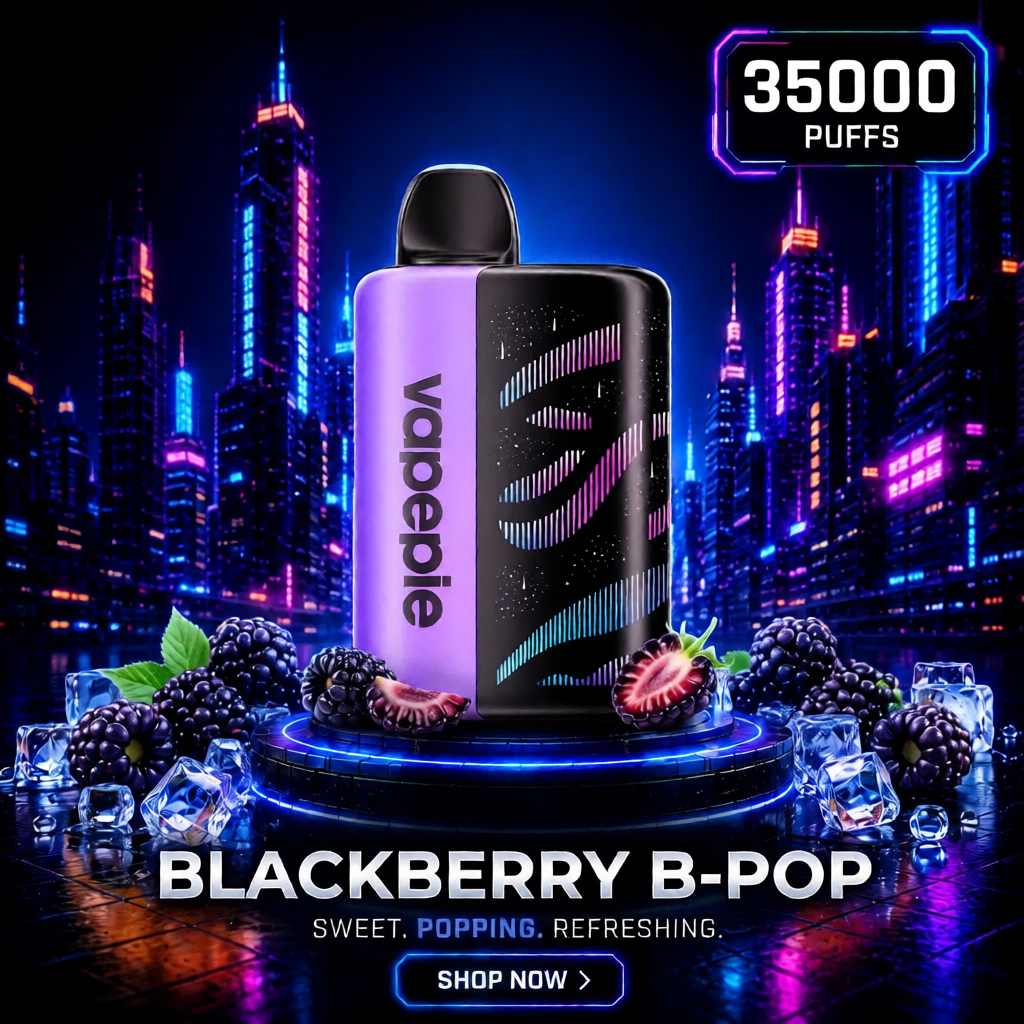 Blackberry B-Pop | 35000 Puffs Rechargeable Disposable Vape