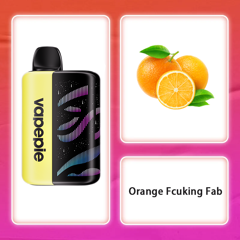 Orange Ice | 35000 Puffs Rechargeable Disposable Vape