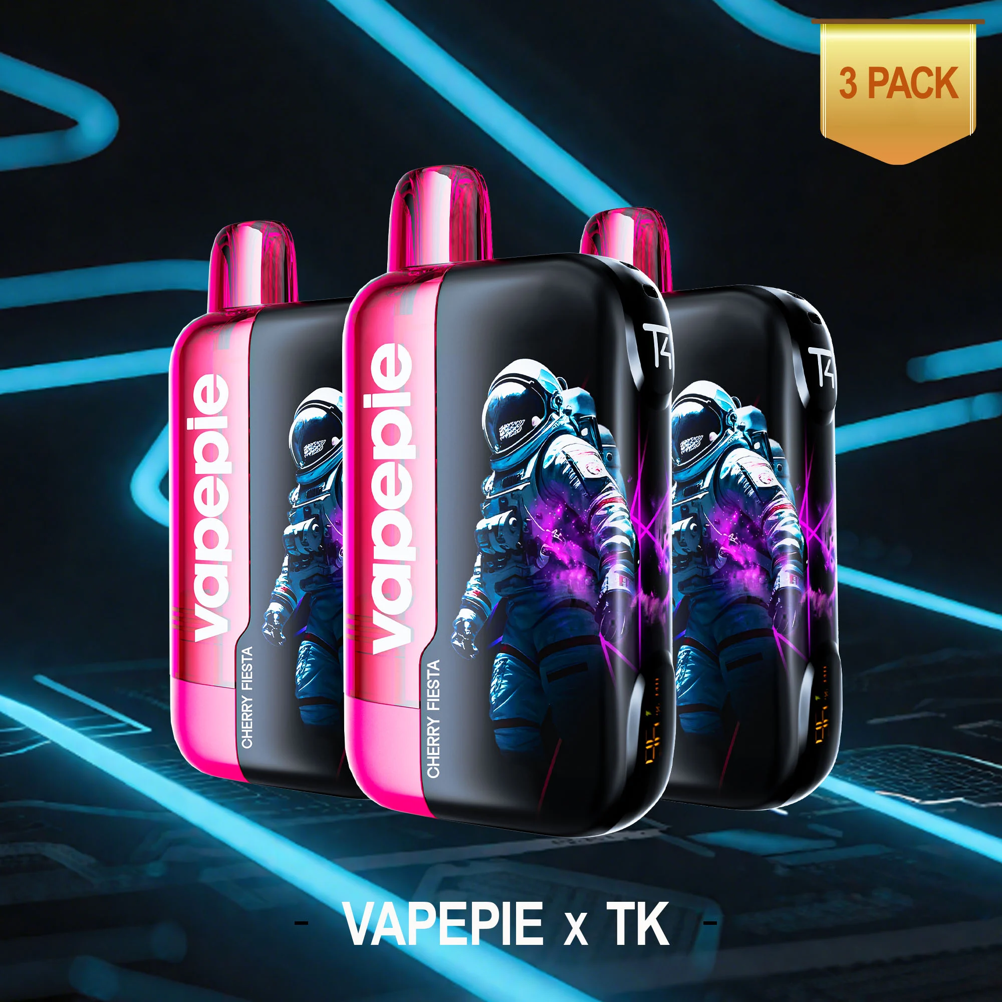 ✨3PCS Value Pack✨🌌 VAPEPIE x TK 🌌 Ultra Phantom 30000 PUFFS – Fresh Stock Just Arrived!💥