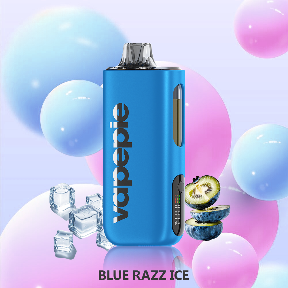 💥Akcia 1+1 ZADARMO!🔥BLUE RAZZ ICE & VAPEPIE Max 40000 PUFFS