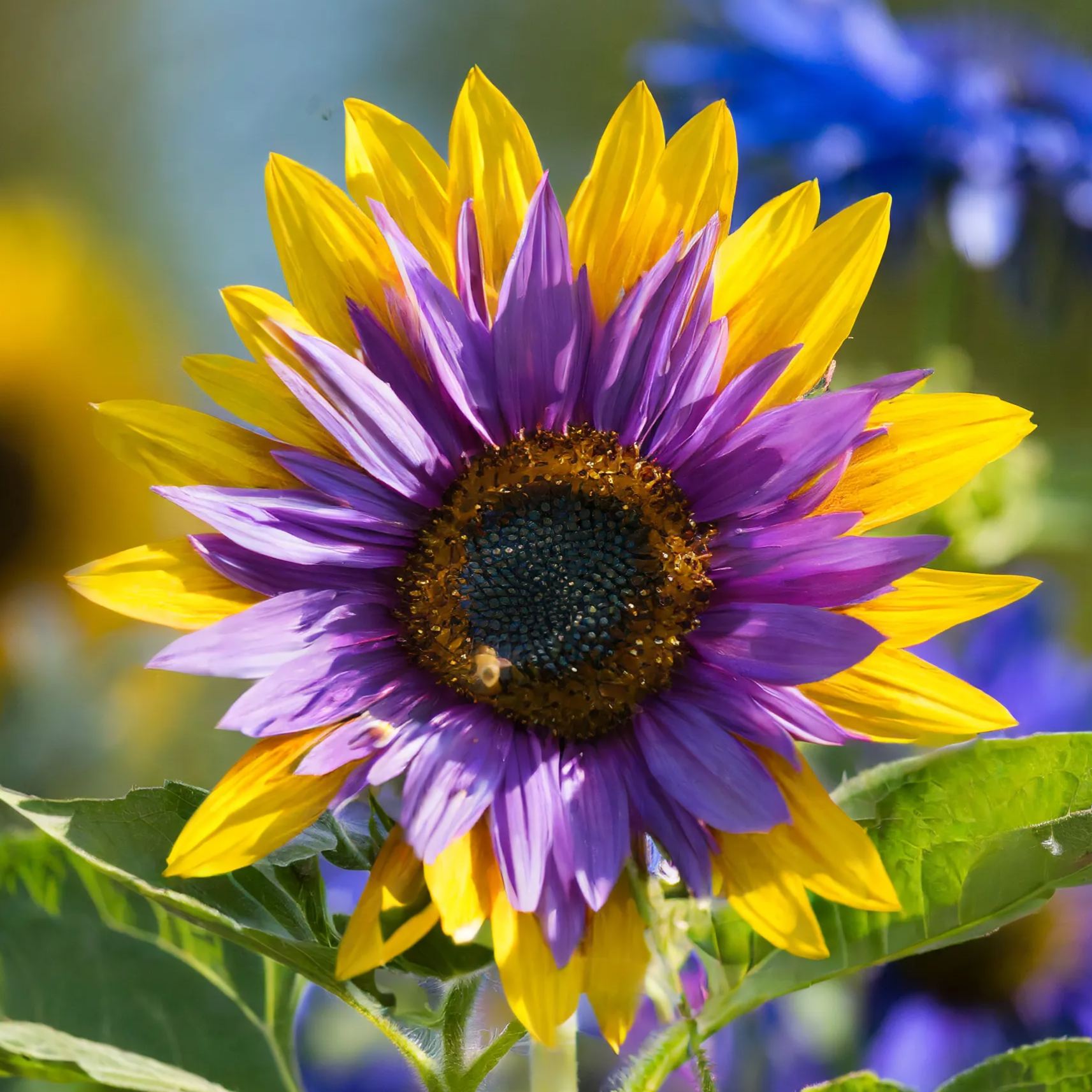 Purple Heart Sunflower Seeds