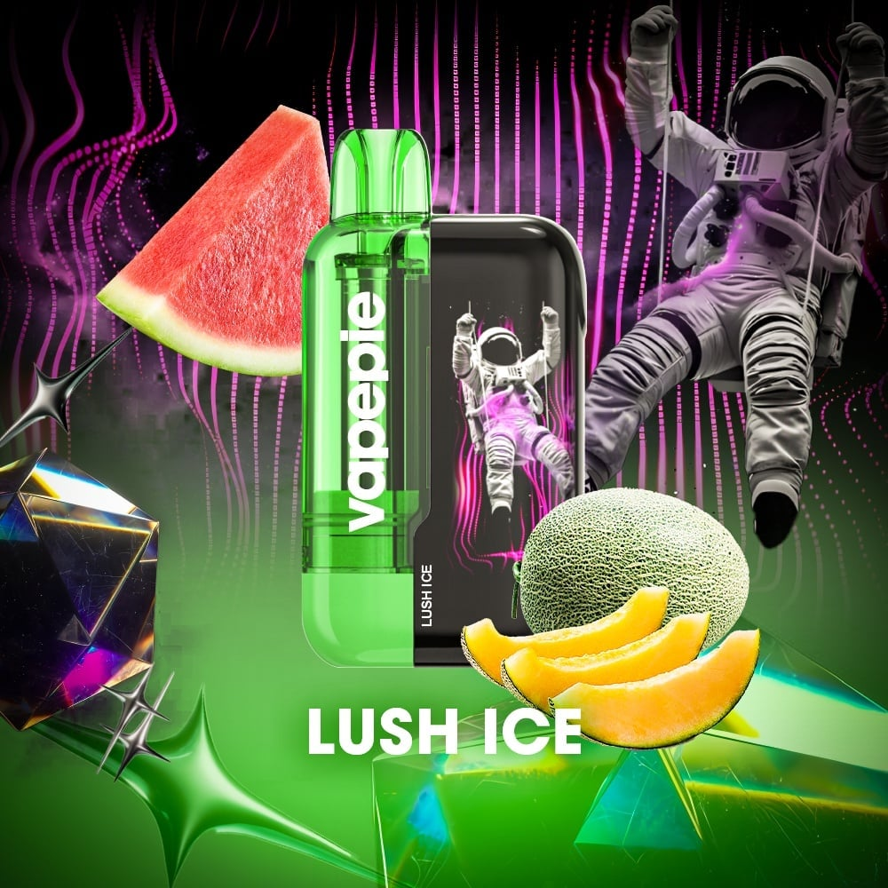 🎉🎉Akcia 1+1 ZADARMO! Vapepie Ultra Phantom 30000 Szívás – Tick Tock Limitált LED Éjfény-Edition