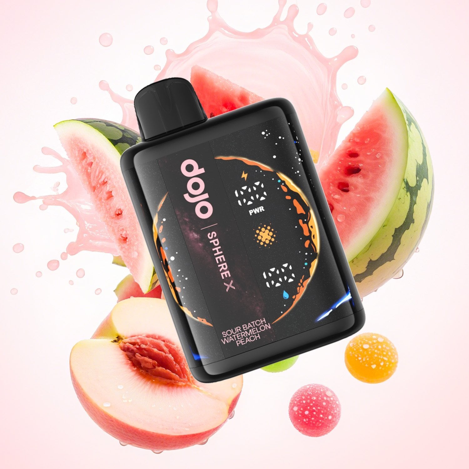 Dojo Sphere X 40000 Puffs--Görögdinnye–őszibarack