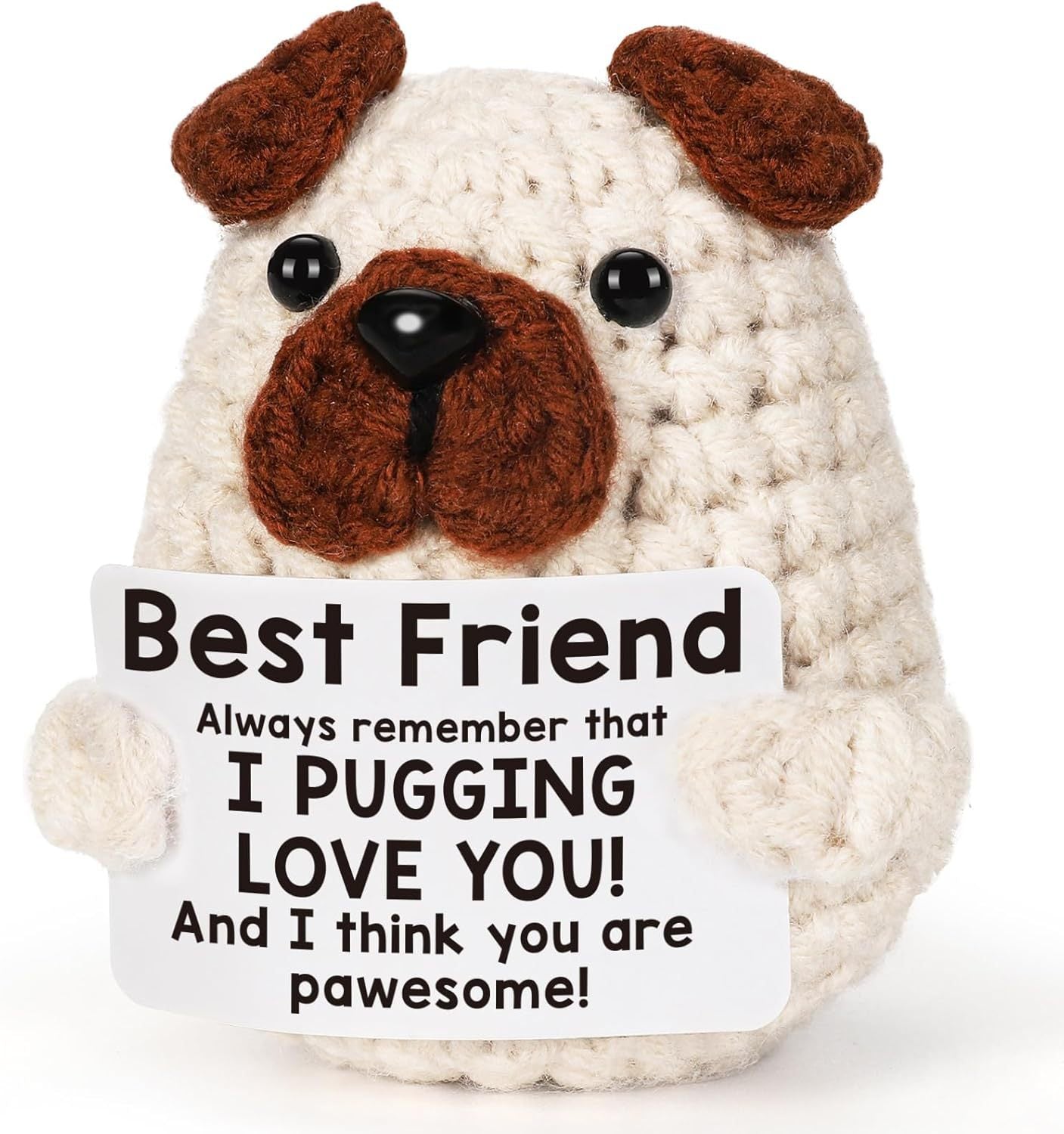 Handmade Inspirational Crochet Dolls – Mini Positive Energy Gifts for Christmas & Birthdays