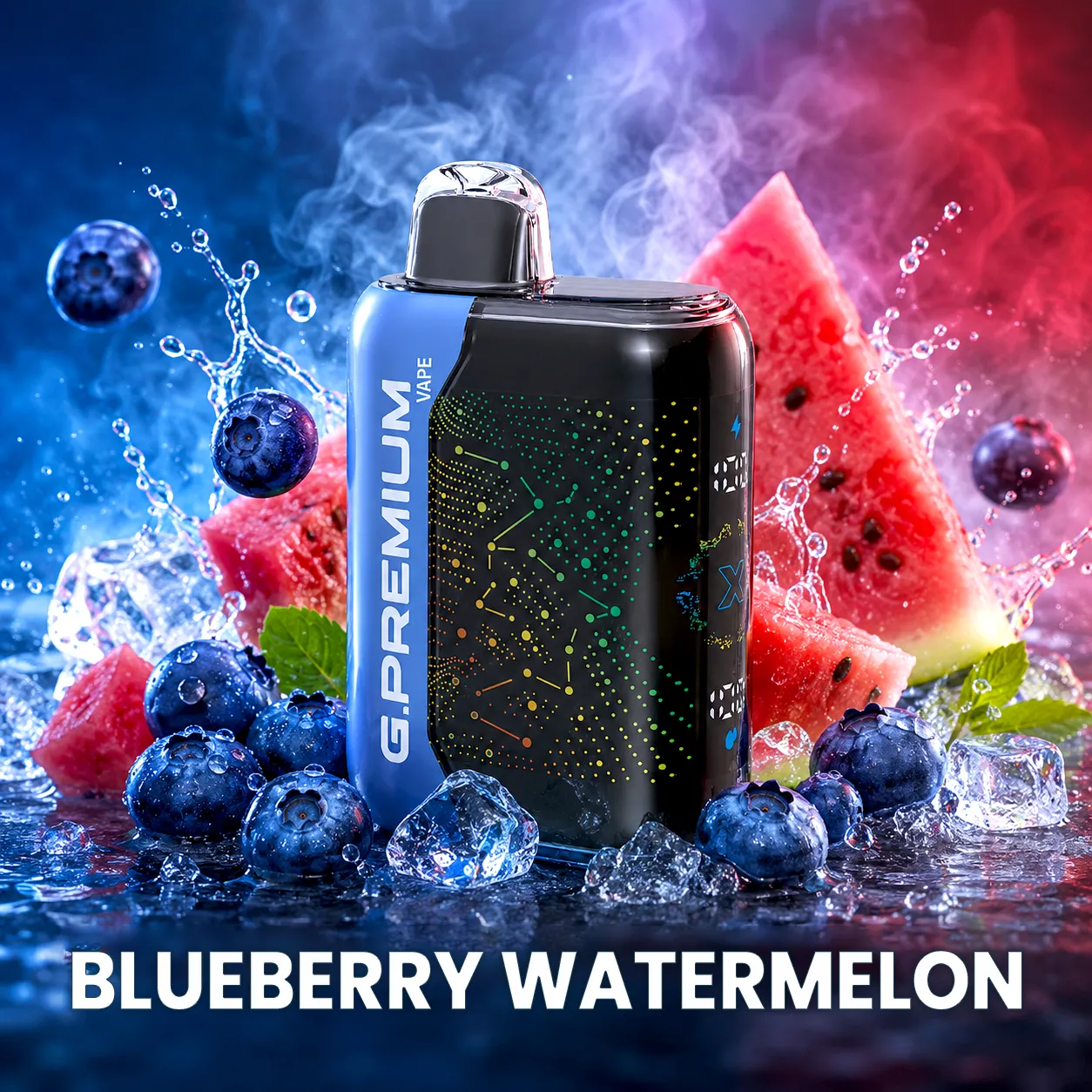 Legújabb Upgrade – G.PREMIUM VAPE 60 000 Slukk, Erős Mentol és Klasszikus Dohány ízzel