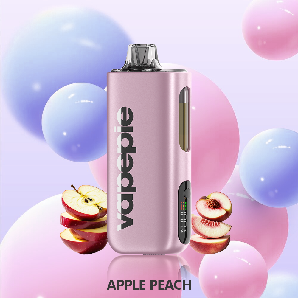 Vapepie Max 40 000 bouffées – Cigarette électronique jetable rechargeable, disponible en plusieurs saveurs