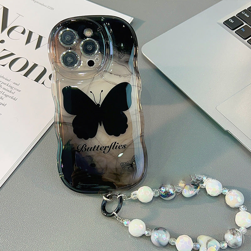 Shockproof Wave Edge Butterfly Case for iPhone