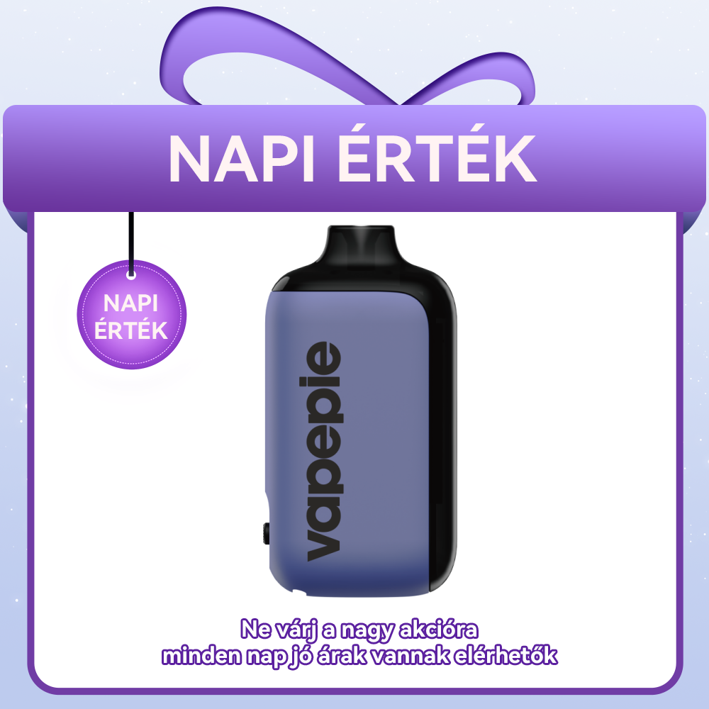 🎫Napi érték [Csak 3150 Ft darabonként]  VAPEPIE AG 15000 PUFFS
