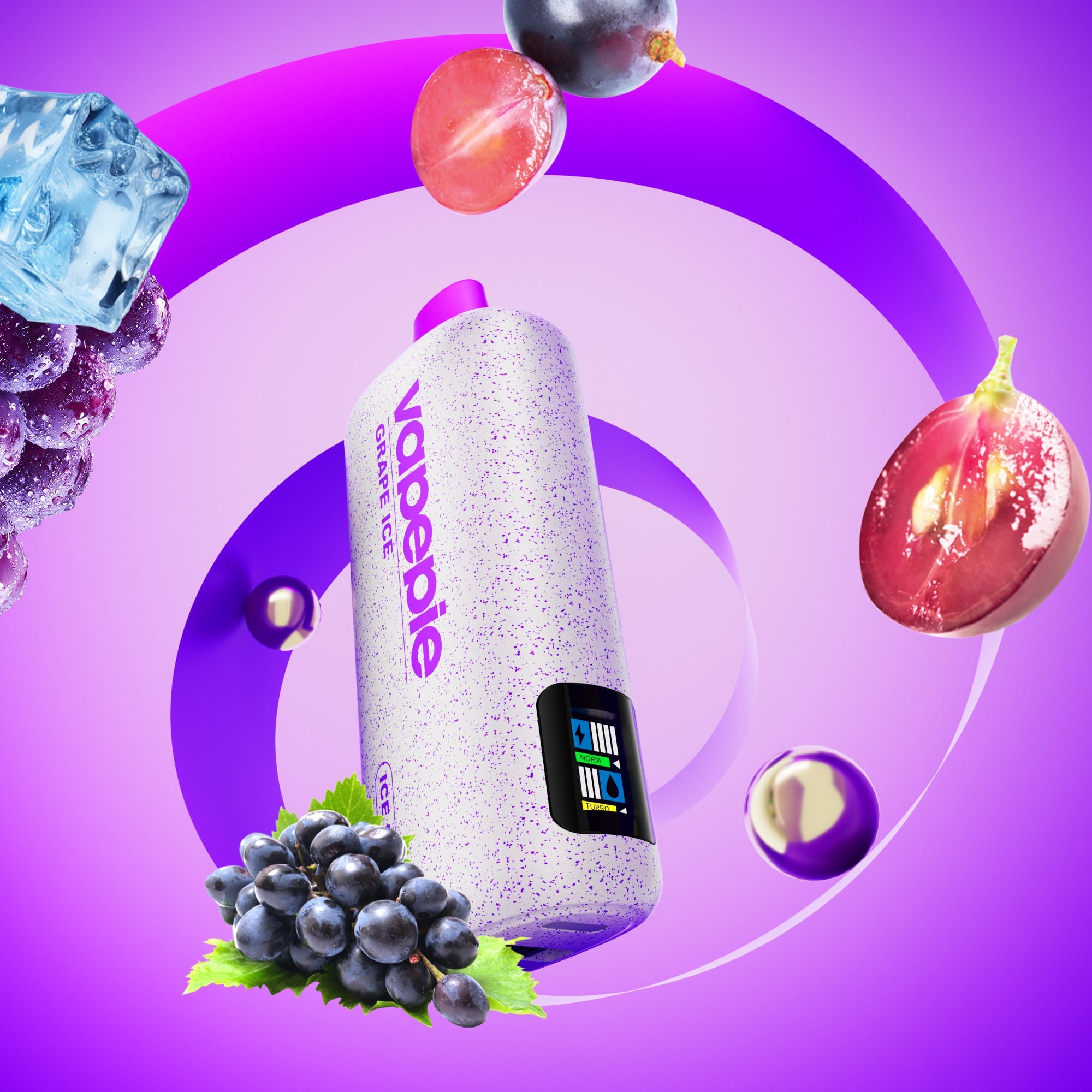 VAPEPIE 9800 PUFFS -Grape Ice