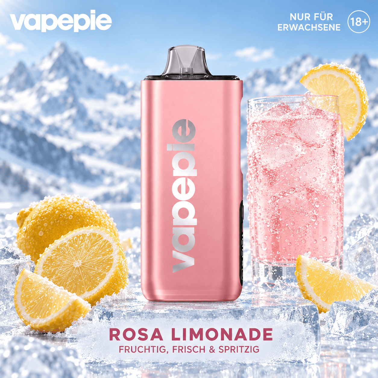 🔥 NEUES Vapepie Pro Upgrade – 40 000 Züge | Mesh 0,55 Ω | 3 Leistungsmodi