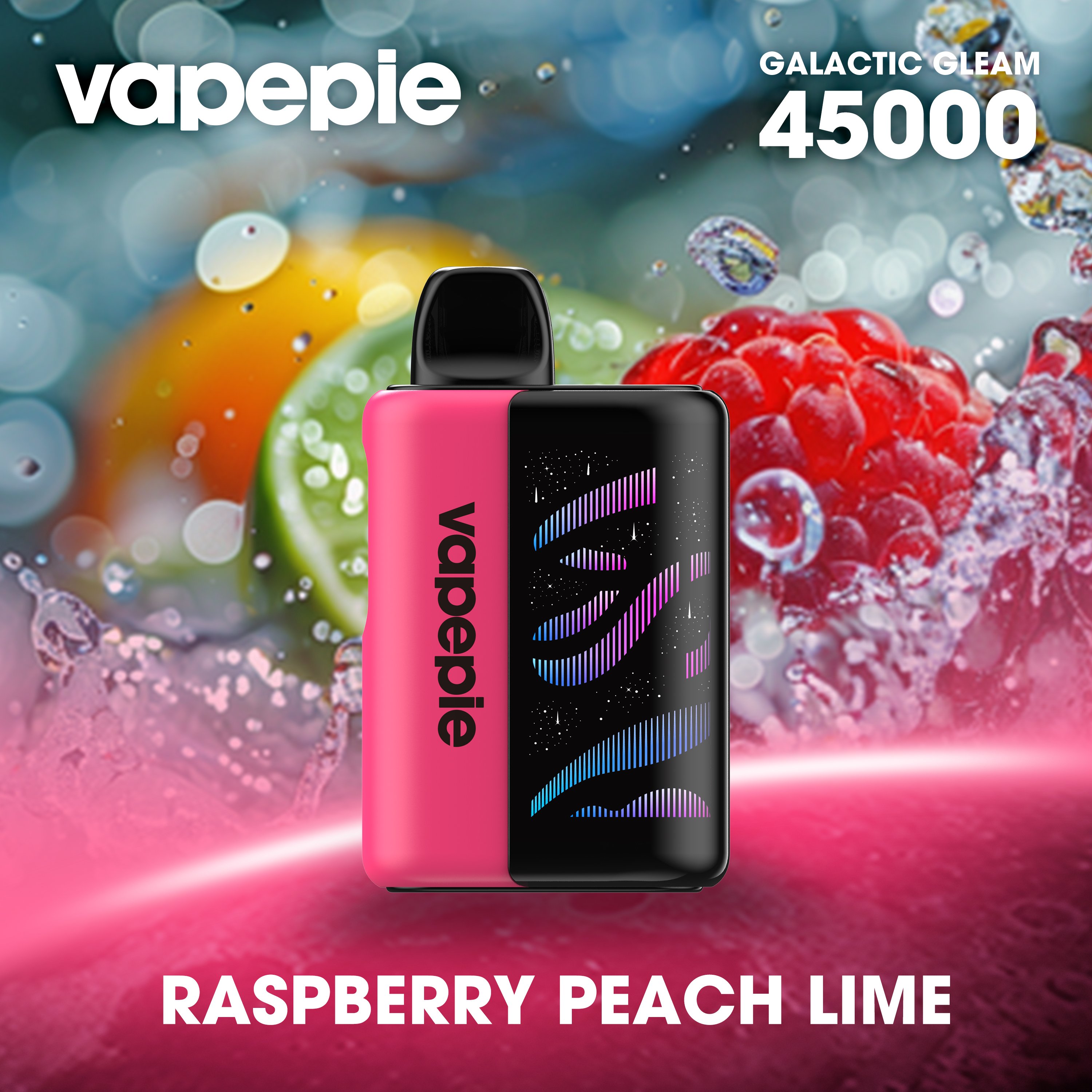 🌌VAPEPIE Galactic Gleam – 45000 PUFFS Galaktikus dizájn, hosszan tartó élvezet💨