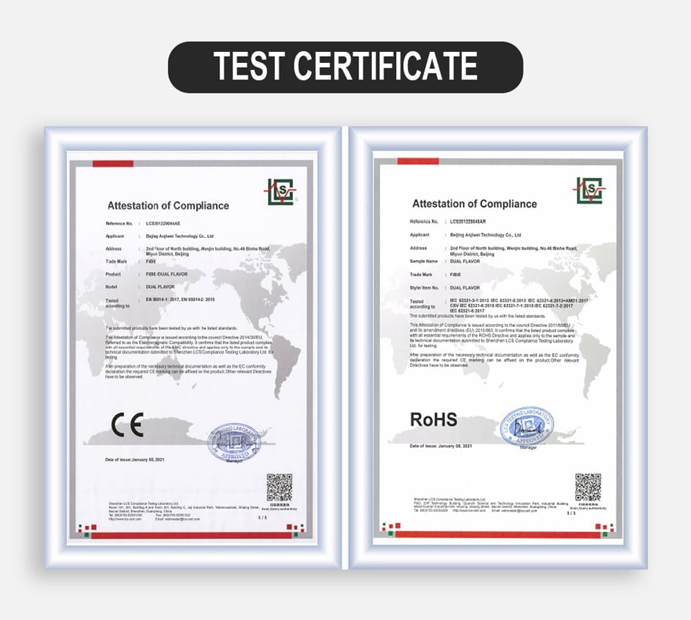 FIBIE 7000 Puffs Disposable Vape | 10 Flavors Collection