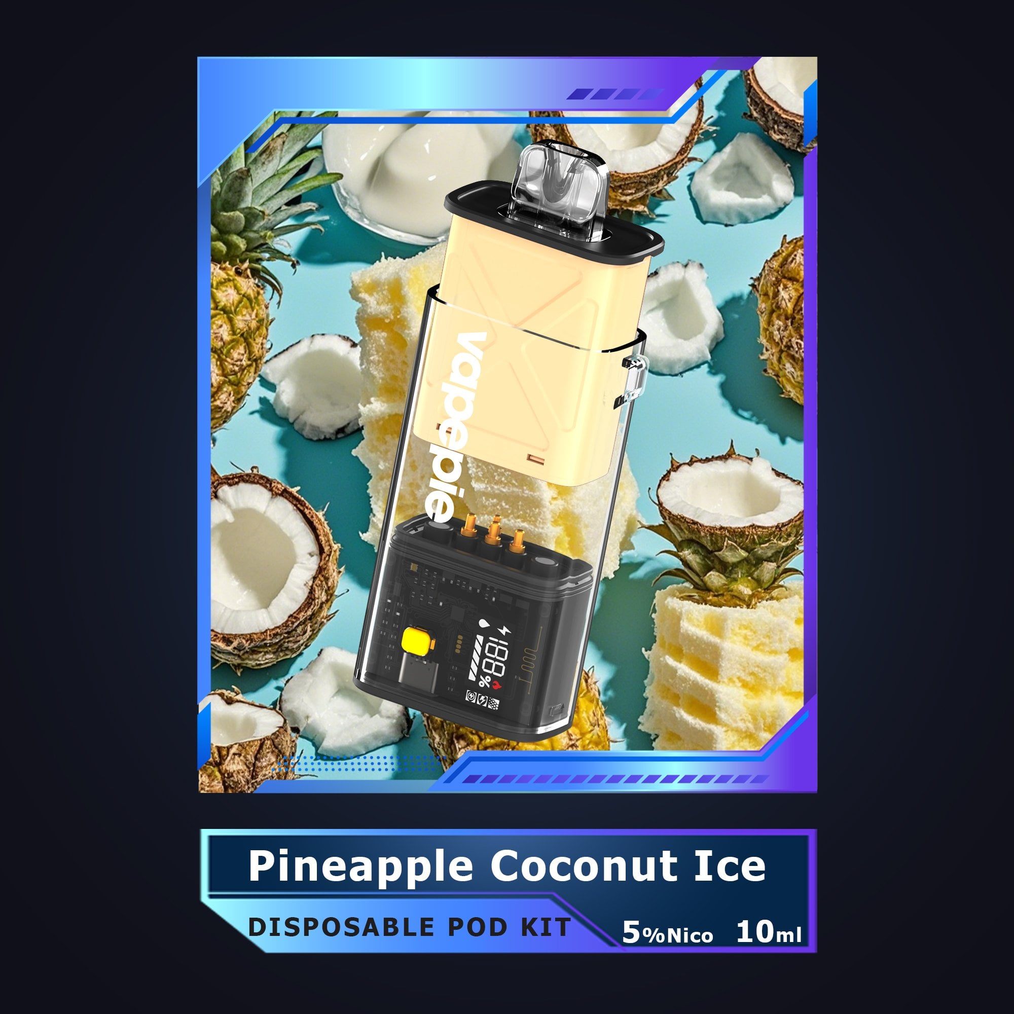 5 új íz került hozzá | Vapepie Disposable Pod Kit (1+1)10000 Puffs