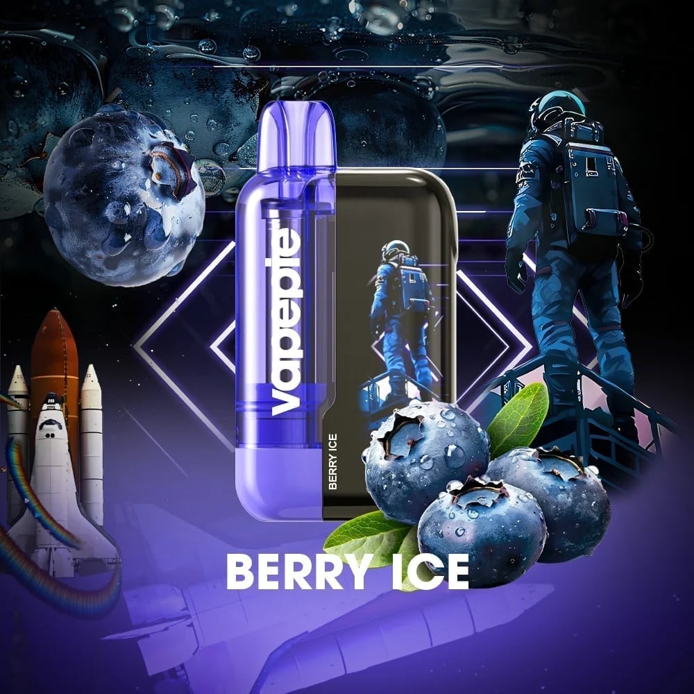Fruits Rouges Glacés丨Cigarette électronique jetable rechargeable – 30 000 bouffées