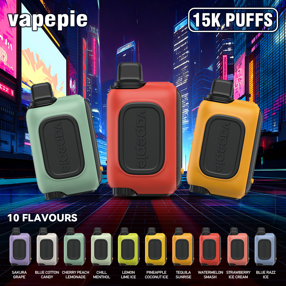 🔥VAPEPIE RO 15000 PUFFS - 10 smaków （Dostępność ograniczona! ⏳）