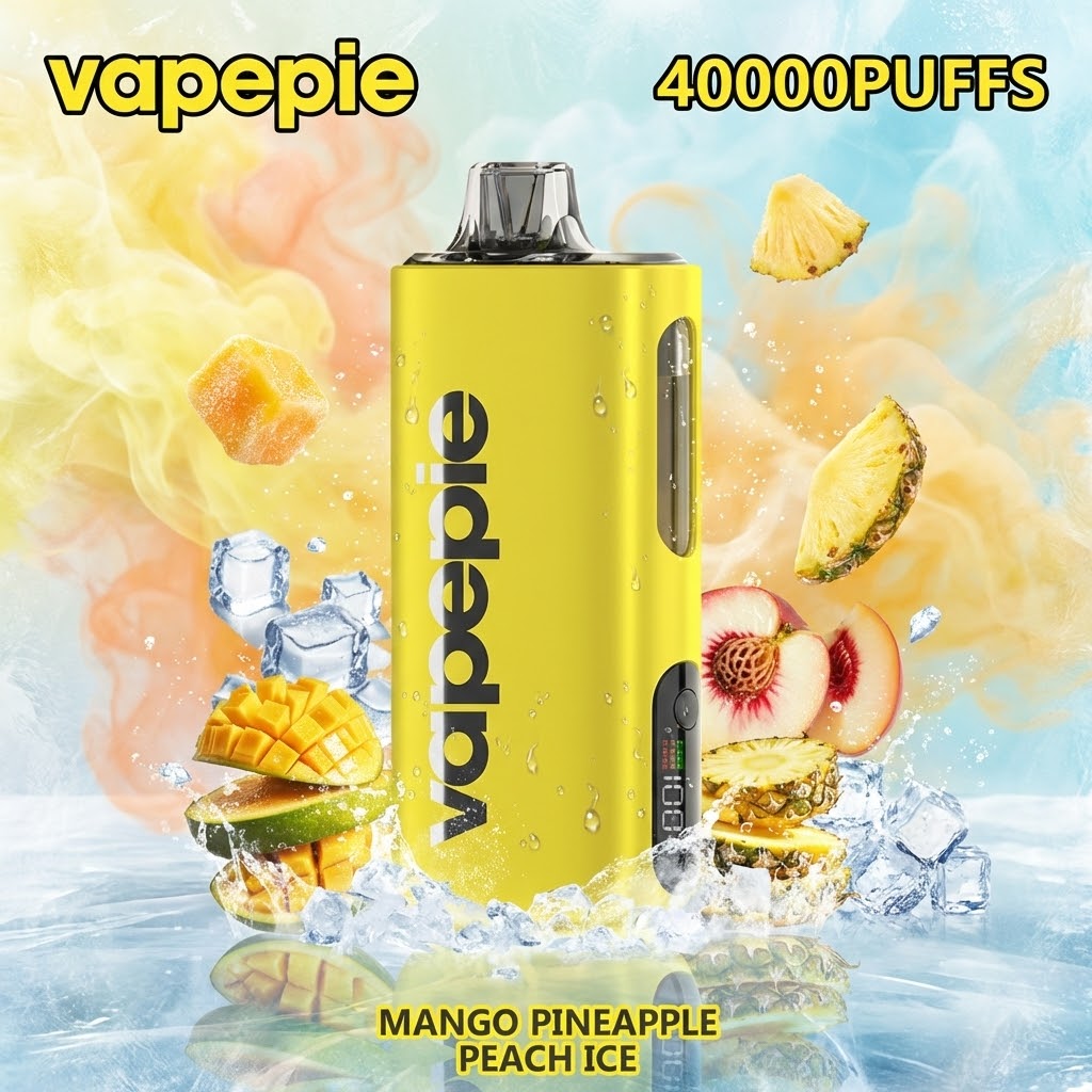 Mango-ananas-brzoskwinia & VAPEPIE MAX 40000 PUFFS